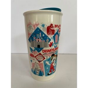 Starbucks Disney Parks Exclusive Zip A Dee Doo Da Ceramic Tumbler